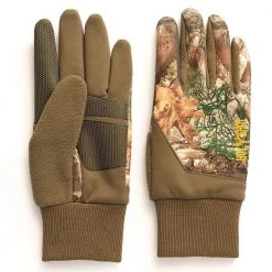 Jacob Ash Stretch Fleece Gun-Cut Gloves Women's And Youth Sizes Hunting