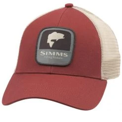 Simms Bass Patch Trucker Hat Hats