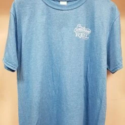 SRO Apparel Southern Reel Outfitters Short Sleeve T-Shirts Heather Sapphire