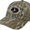 Outdoor Cap Mossy Oak Hat W/ Frayed Fabric Underlay