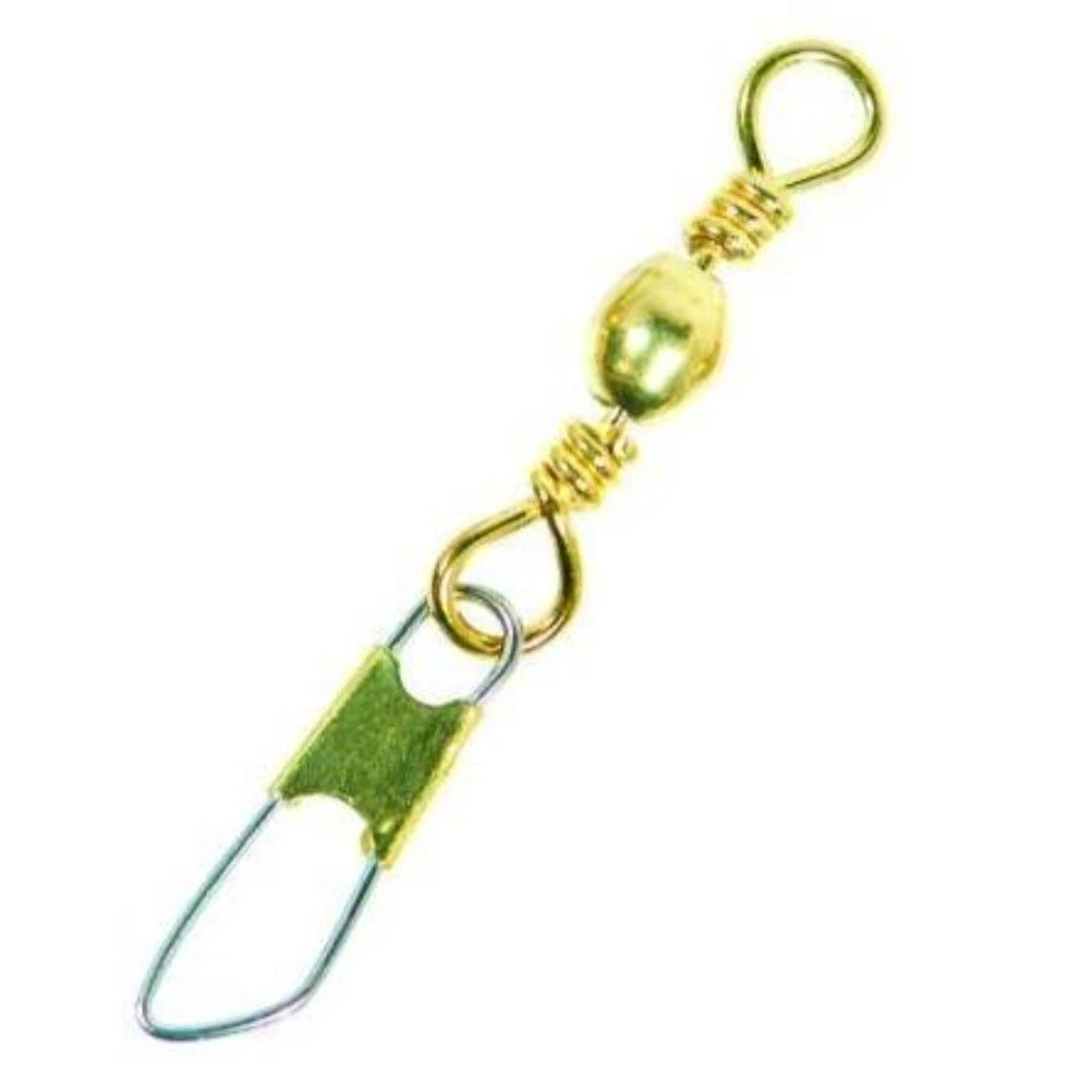 Terminal Tackle Eagle Claw Barrel Swivels With Safety Snaps 2 Terminal Tackle Eagle Claw Barrel Swivels With Safety Snaps