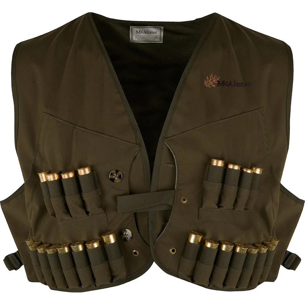 Drake McAlister Wax Canvas Wading Vest 3 Drake McAlister Wax Canvas Wading Vest